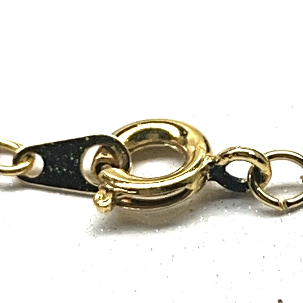 Ronte Beverly Hills Genuine Diamond Dust Golden Necklace & Clip Earrings Vintage - Picture 4 of 9